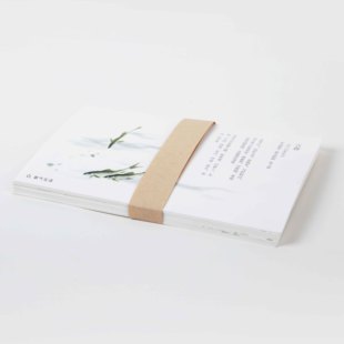  O2氧气生活 二十四节气 明信片册 复古风景创意卡片一套24张装Y10