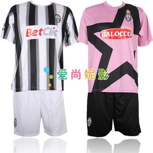 Juventus football clothes set Zebra army football sports short sleeve men's football for children clothes