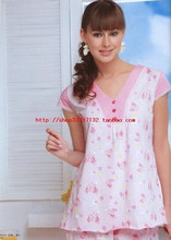 特价包快递※2010夏款睡衣家居服针织棉系列索拉茜韩版女套装