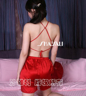 情人礼物 女士内衣 红肚兜精品真丝内衣绣花肚兜 纯手工苏绣