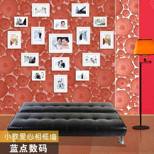 怎么制作<em>照片墙</em> <em>七彩</em>叶 其他 多框 异型 其他-桃
