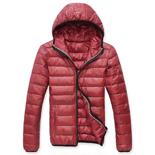  【淘折1+1】冬季新款男装棉衣 短款时尚休闲男外套 连帽男棉