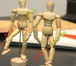 5.5英寸木人模型漫畫木頭人 14cm素描木偶人關節人 木頭關節人偶在類目 玩具/童車/益智/積木/模型, 靜態模型, 木偶/關節木偶中 - 來自Buy2taobao.com提供專業的淘寶代購服務