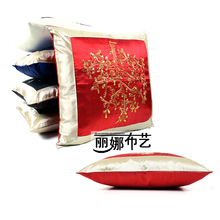 回行发财树床头办公沙发布艺靠垫靠背靠包靠枕抱枕方枕腰枕套