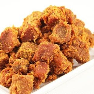  满60包邮热卖清之坊 香辣咖喱原味 xo酱烤牛肉粒 牛肉干肉脯200g