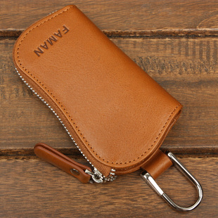  正品 进口牛皮 钥匙包 男士 真皮 女士 腰挂个性 时尚锁匙包 包邮