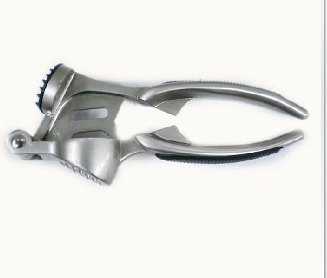 [俄罗斯锡器]俄罗斯工具 蒜夹子 挤蒜器厨房必备