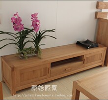 出口英国 白橡木 电视柜 视听柜 实木电视柜 2米 非柞木家具