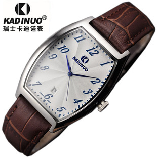  卡迪诺 意大利真皮带表 女表复古表 韩式手表 时尚手表情侣表8823