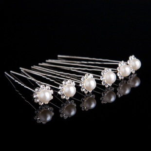  新娘结婚 婚纱礼服 发簪头饰发卡 亮度好 闪亮 做工精良 1.8元/个