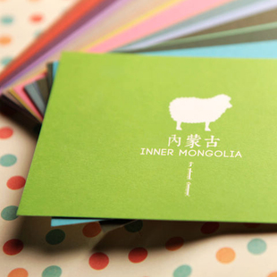  【孙小圣聚设计】生日卡片 圣诞节创意贺卡 商务祝福感谢明信片