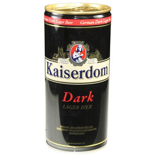  【德国】原装进口啤酒 凯撒黑啤酒 1L听装 新品上市！