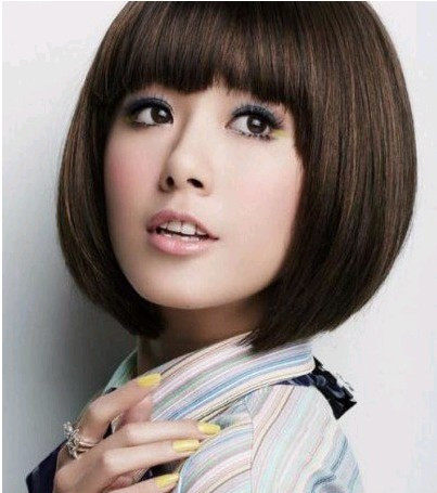 中老年假发 短发BOBO <em>直发</em> 送妈妈 <em>中年女人</em>女