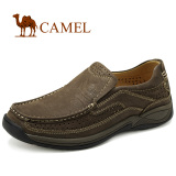 camel 骆驼真皮磨砂皮男鞋 日常休闲鞋 平底舒适 2012春款 透气