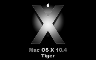 苹果系统 Mac OS X 10.4 Tiger ibook G3 G4中文正版拷贝4CD DVD