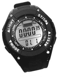 福锐凯电子钓鱼气压计登山运动表带高度温度海