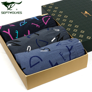 【图】<em>内裤</em>男<em>七匹狼</em>内裤纯棉<em>男士内裤</em>平角男式