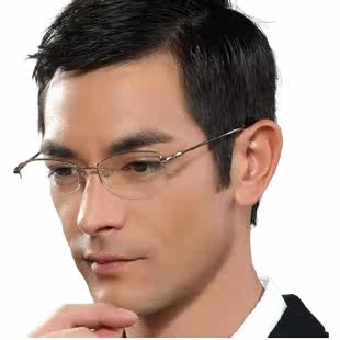 淘金币 亿超  质感钛架 纯钛眼镜架近视眼镜框 眼睛框镜架男 9816