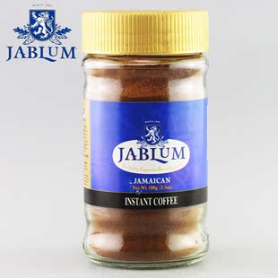  牙买加原装进口JABLUM蓝山咖啡 极品蓝山纯黑速溶咖啡100g瓶装