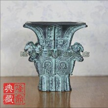 隆鼎仿古青铜器.四羊方尊.工艺品.会议出国礼品,家居风水摆件