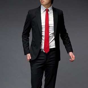  DanSier韩版修身小西服韩版时尚修身套 男士西服 西服男
