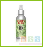 美国代购 100%纯天然Burt's Bees小蜜蜂柠檬草防蚊液/驱蚊液118ml