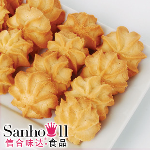  三件包邮进口健康原料【传统手工曲奇饼干】甜零食品休闲小吃特产