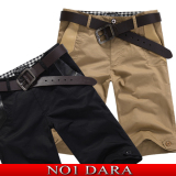 no1dara 夏装新品韩版男休闲裤 男装中裤修身男士休闲短裤 男裤子