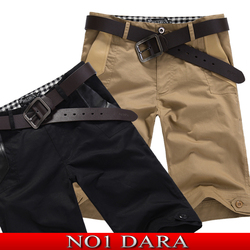 no1dara 夏装新品韩版男休闲裤 男装中裤修身男士休闲短裤 男裤子