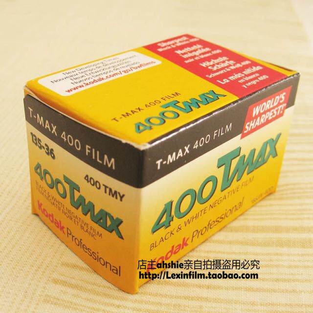 kodak 黑白胶卷 柯达胶卷 TMAX400 400 135胶卷 美国生产2013/10