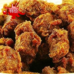  台湾风味人气小吃 现烤XO酱牛肉粒 酱烤牛肉干(原味)250g