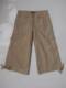 exact卡其色童七分裤