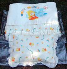 正品纯棉花被 春秋被120*90cm  被套被芯可脱 送枕套枕芯