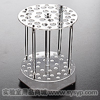 有机玻璃移液管架(圆盘形) 40孔旋转式可拆卸 有机吸管架 实验架