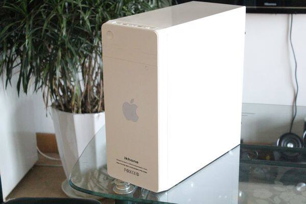 冲双皇冠让利 新款苹果机箱 apple机箱 电脑机箱 台式机机箱 黑白