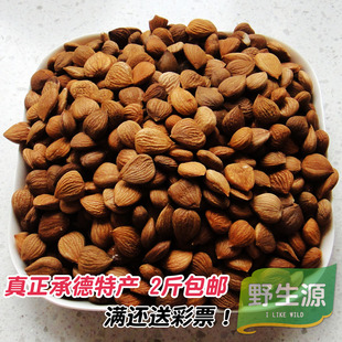  新货2斤包邮 承德特产燕山特级野生天然苦杏仁 中药用北杏仁特价