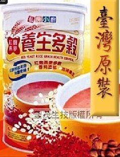  台湾原装进口私房小廚-紅麴燕麦养生多穀600g-营养全面,养生极品