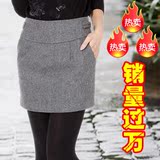 KIMI 2011冬装新款韩版女装花苞裙半身裙毛呢裙羊毛裙毛呢短裙