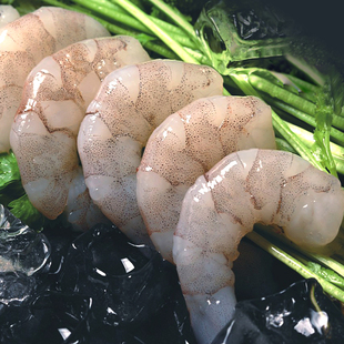  壹佰克 单冻青虾仁1000g 新鲜冷冻水产特级 青虾仁冷冻食品 菜市