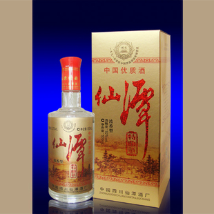  中国优质酒 国家银质奖 四川仙潭特曲 停产绝版52° 07年产老酒