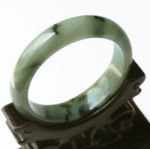  特泊丝 天然A货缅甸翡翠玉手镯 缅甸玉镯子翡翠玉石手镯 特价正品