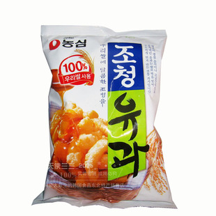  韩国进口农心油果 非油炸食品 80g 韩国膨化食品