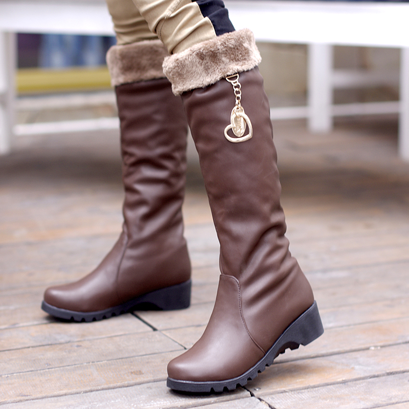 秋冬新款女鞋平跟...