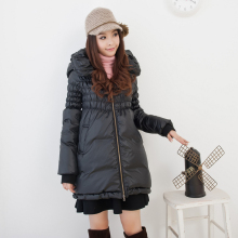 麦伊一 胖MM<span class=H>大码</span> <span class=H>羽绒</span><span class=H>服</span> 保暖 连帽显瘦2011冬新款韩版加<span class=H>大码</span>