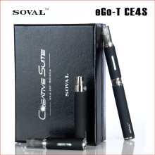SOVAL正品电子烟|双杆eGo-T升级版CE4S|新款透明雾化器|戒烟如烟