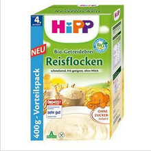 德国原装喜宝辅食不含奶防敏/Hipp有机纯大米米粉2920/400g 13.07