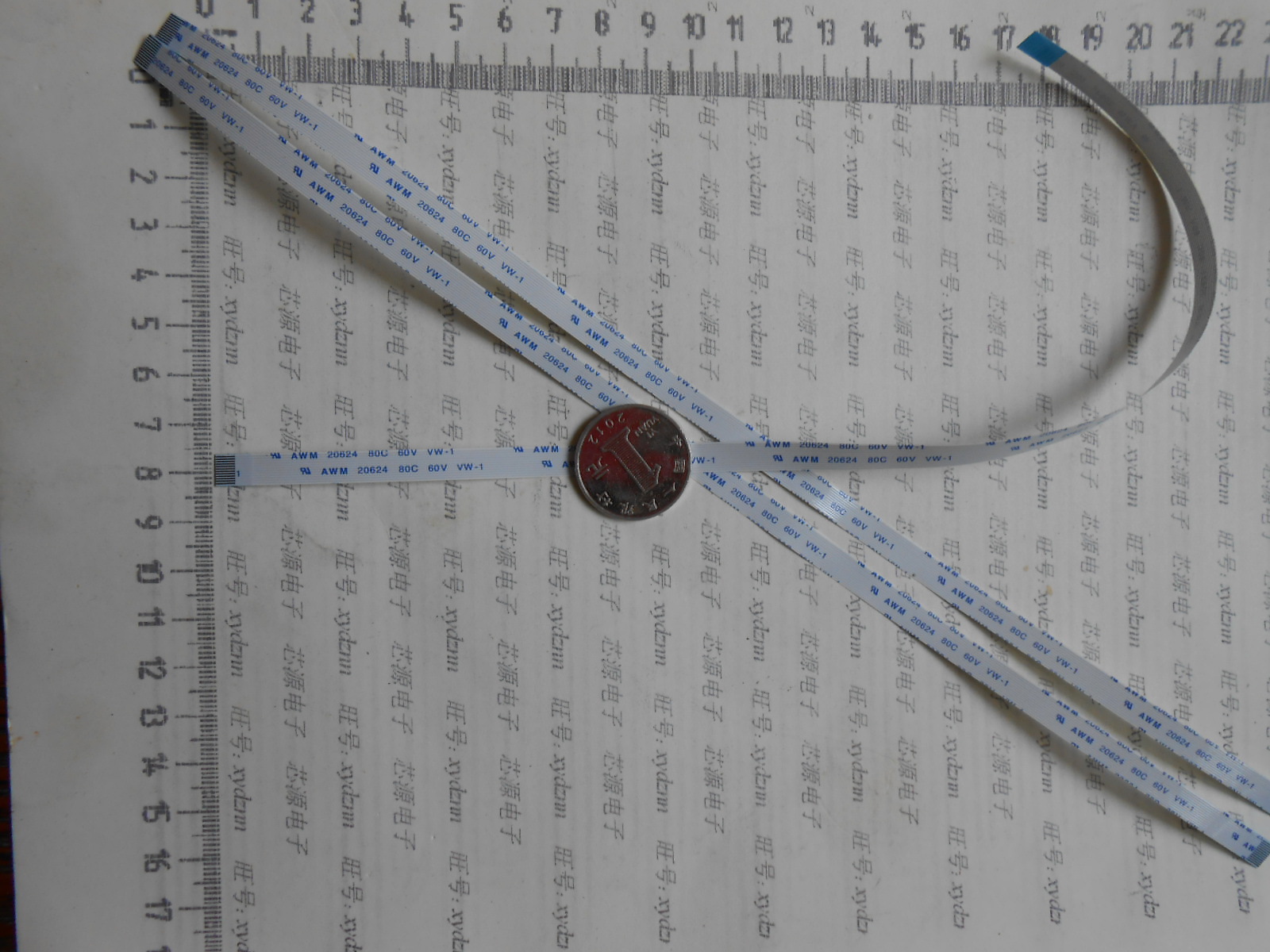FFC FPC软排线扁平电缆 0.5MM 12芯线 300MM A同向在类目 3C数码配件, 电子元器件市场, 电路板, 排线/柔性电路板(FPC)中 - 来自Buy2taobao.com提供专业的淘宝代购服务