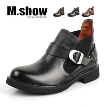 �����Ʒ��ƤM.show��ʽѥ�Ӽ��޸߰�ѥ��Ь��ƤЬѩ��ѥ��705-1