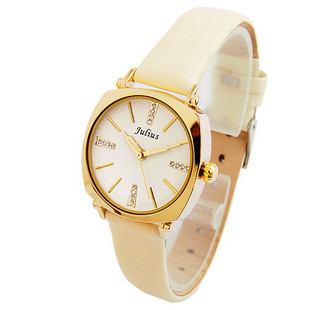  正品聚利时女式手表时装表 时尚皮带水钻表韩版女生手表石英表