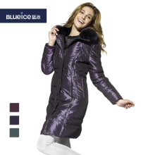 <span class=H>2010</span>新品蓝冰<span class=H>羽绒</span><span class=H>服</span>女毛领中长款 BA67060